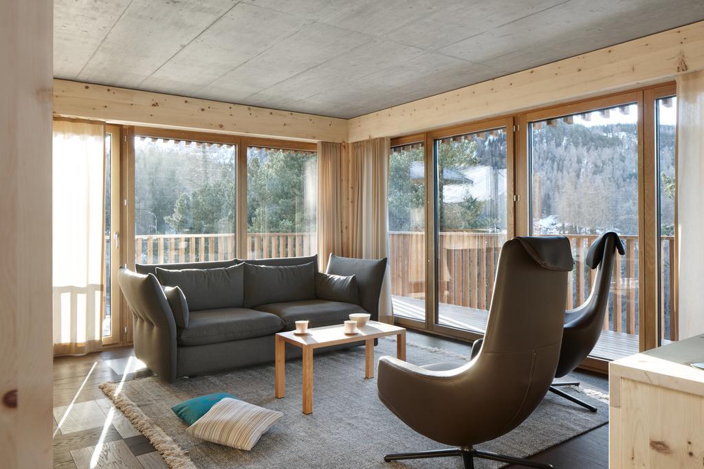 Alpine Lodge Chesa Al Parc Pontresina Bilik gambar