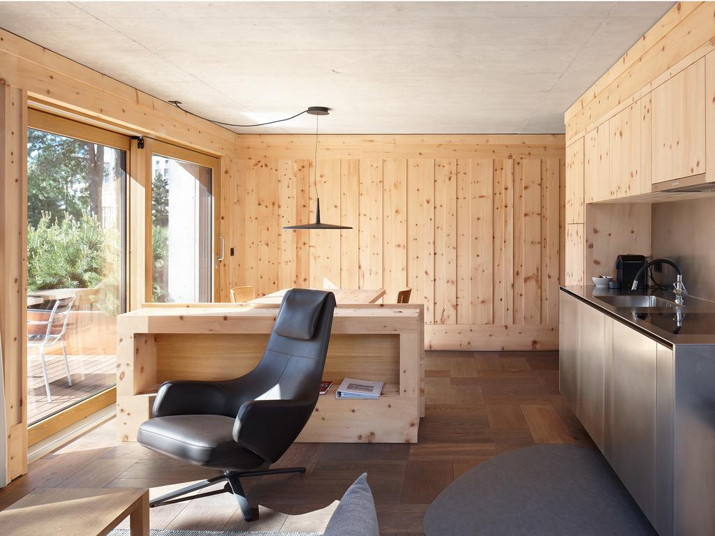 Alpine Lodge Chesa Al Parc Pontresina Bilik gambar